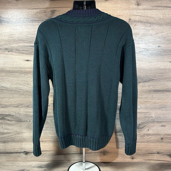 Skyr Sweater Grannycore Vneck Knit Size Medium - Picture 4 of 8